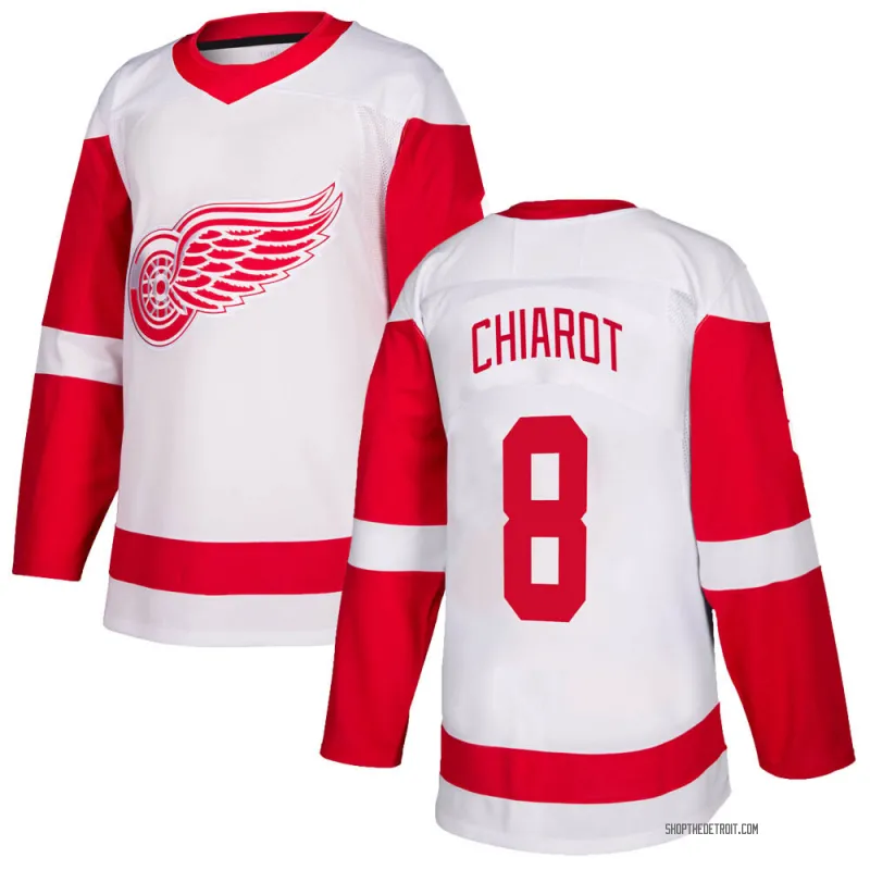 Mens red wings hot sale jersey